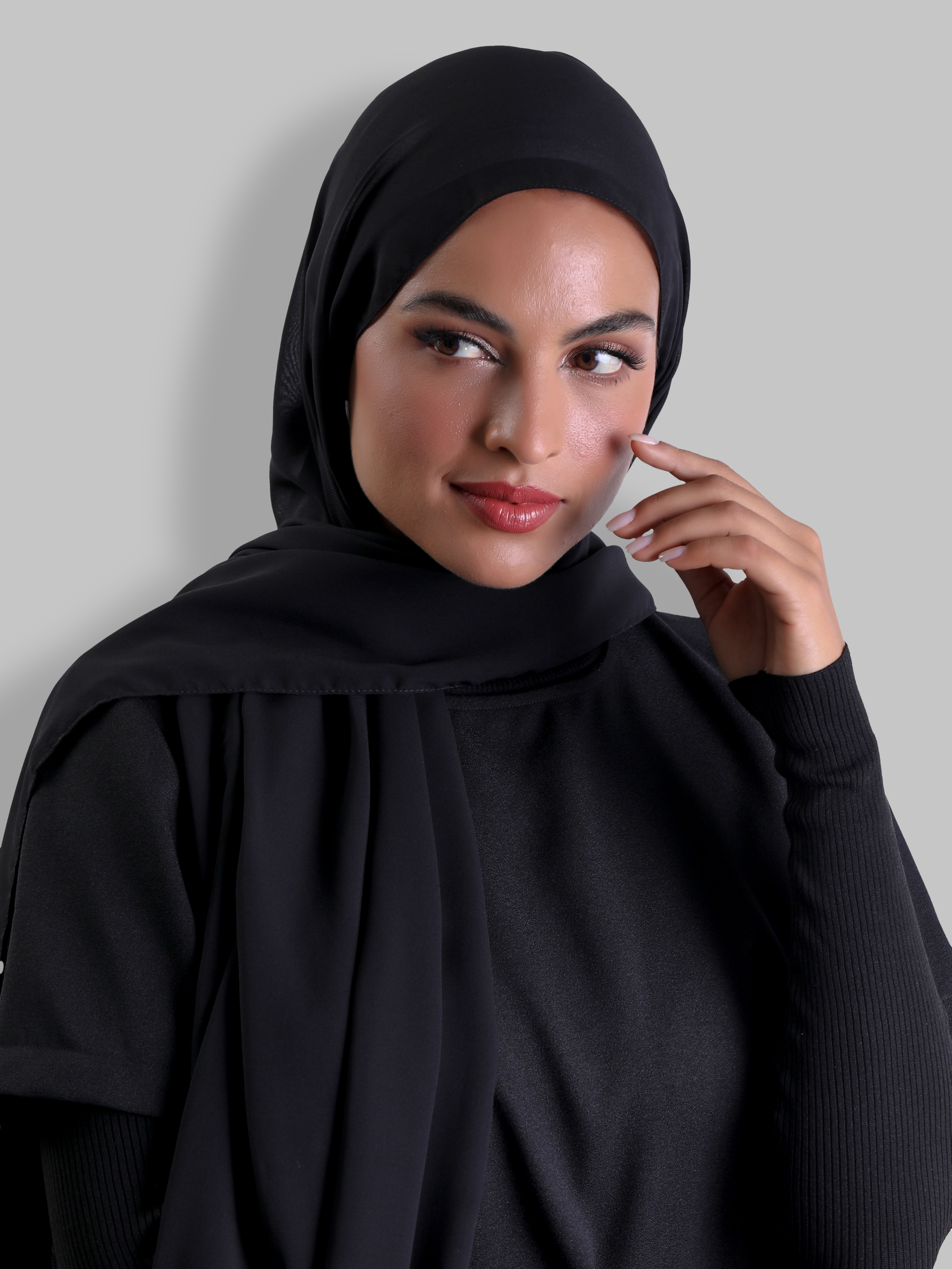 Travel Headscarf - Black