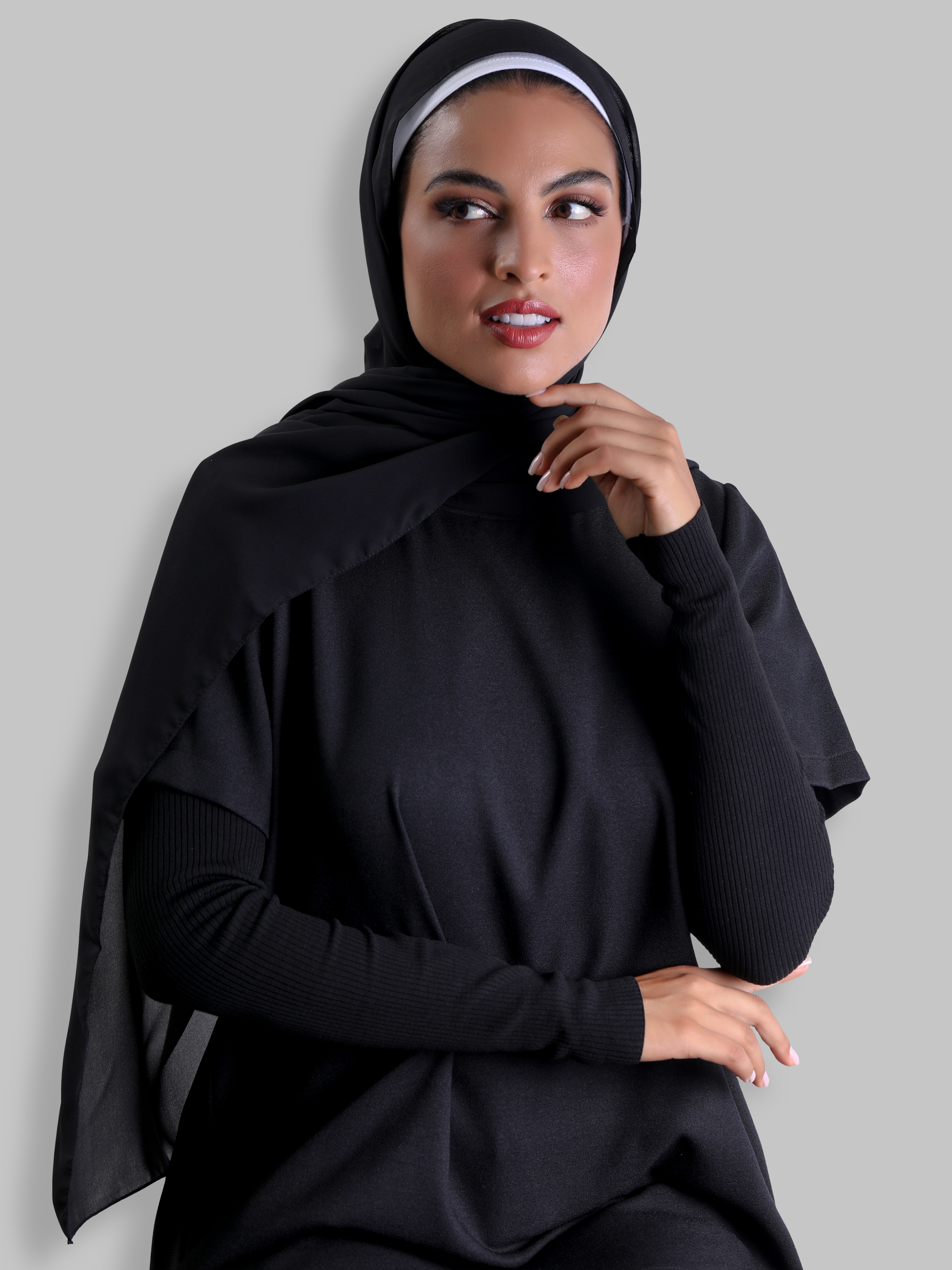 Travel Headscarf - Black