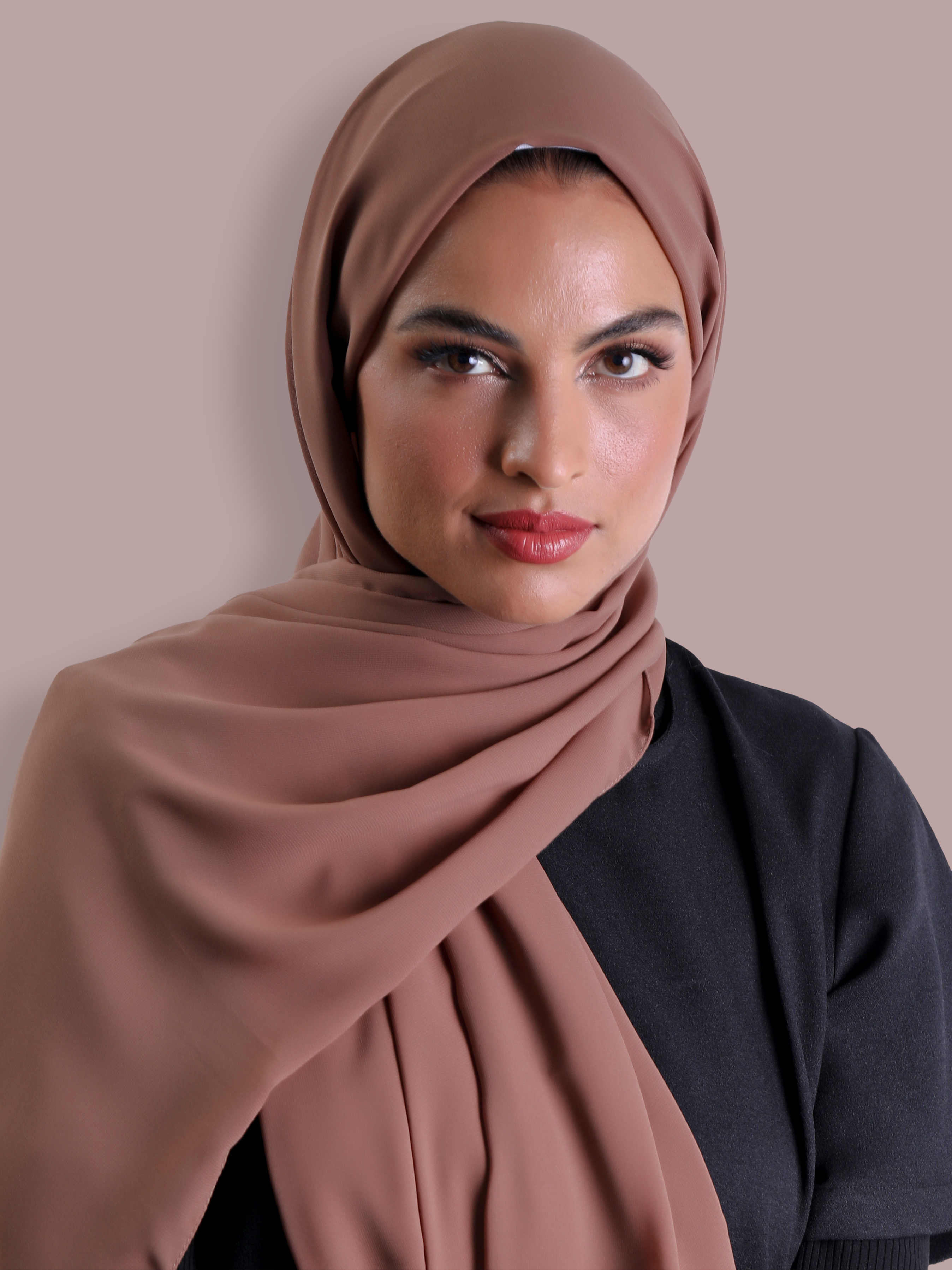 Travel Headscarf - Chestnut