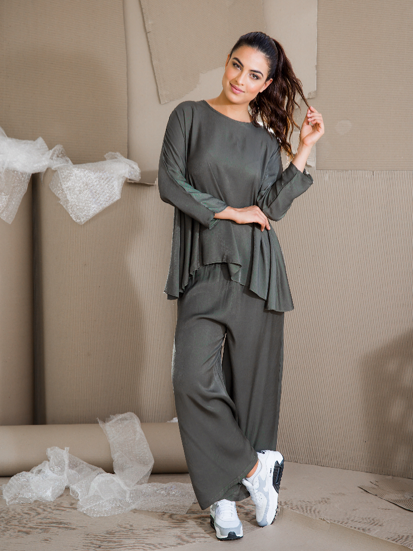 Casual Wear Top & Trouser Set