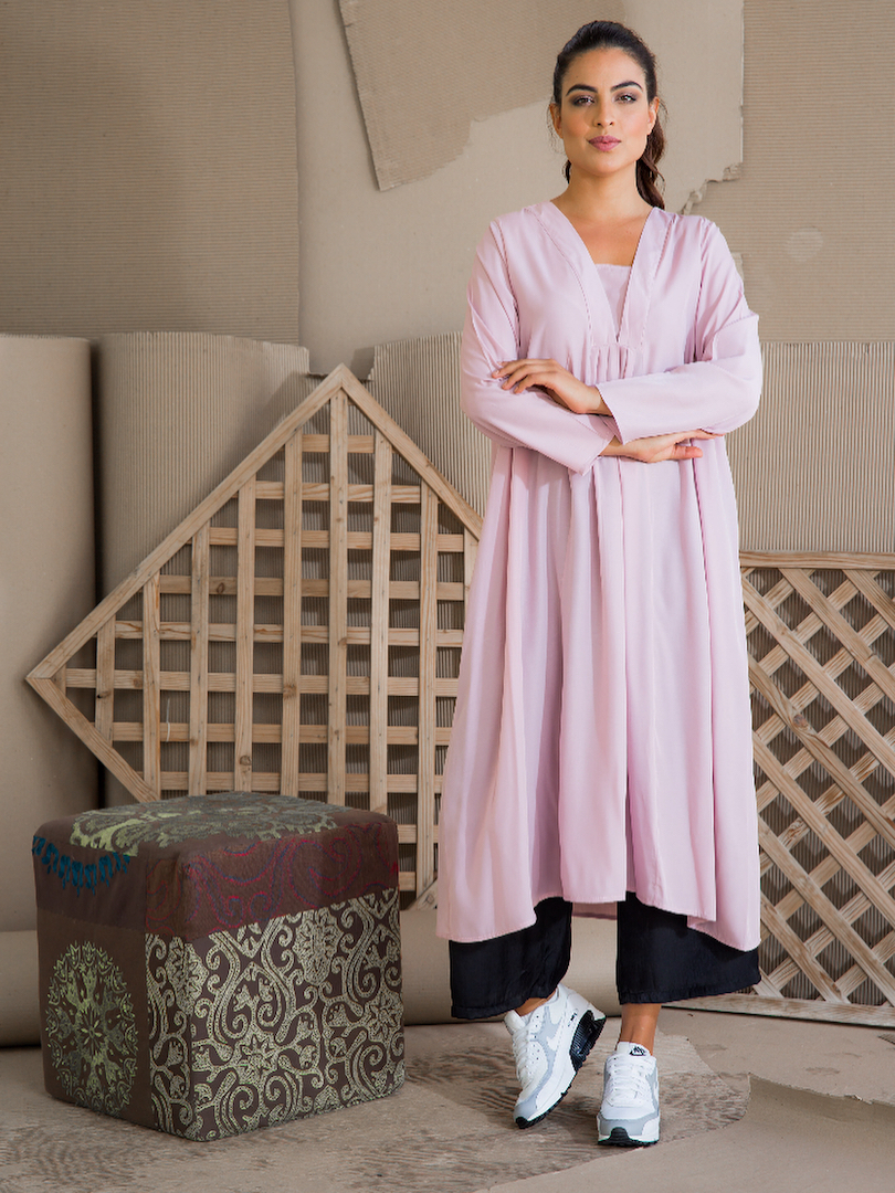 Casual Long Tunic Top & Trouser Set