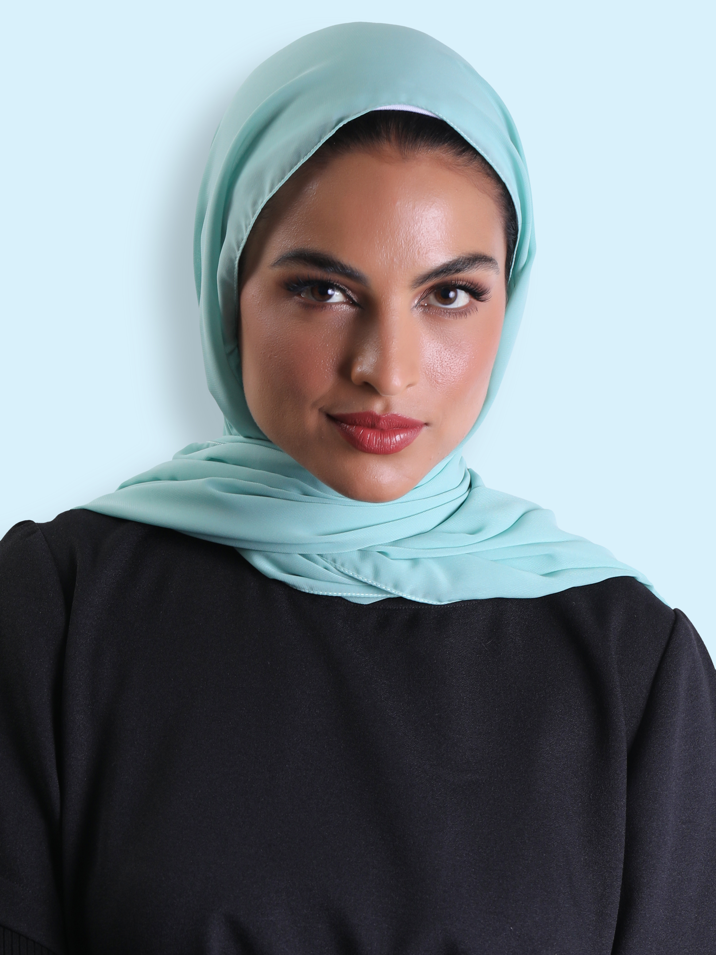 Travel Headscarf - Mint Green