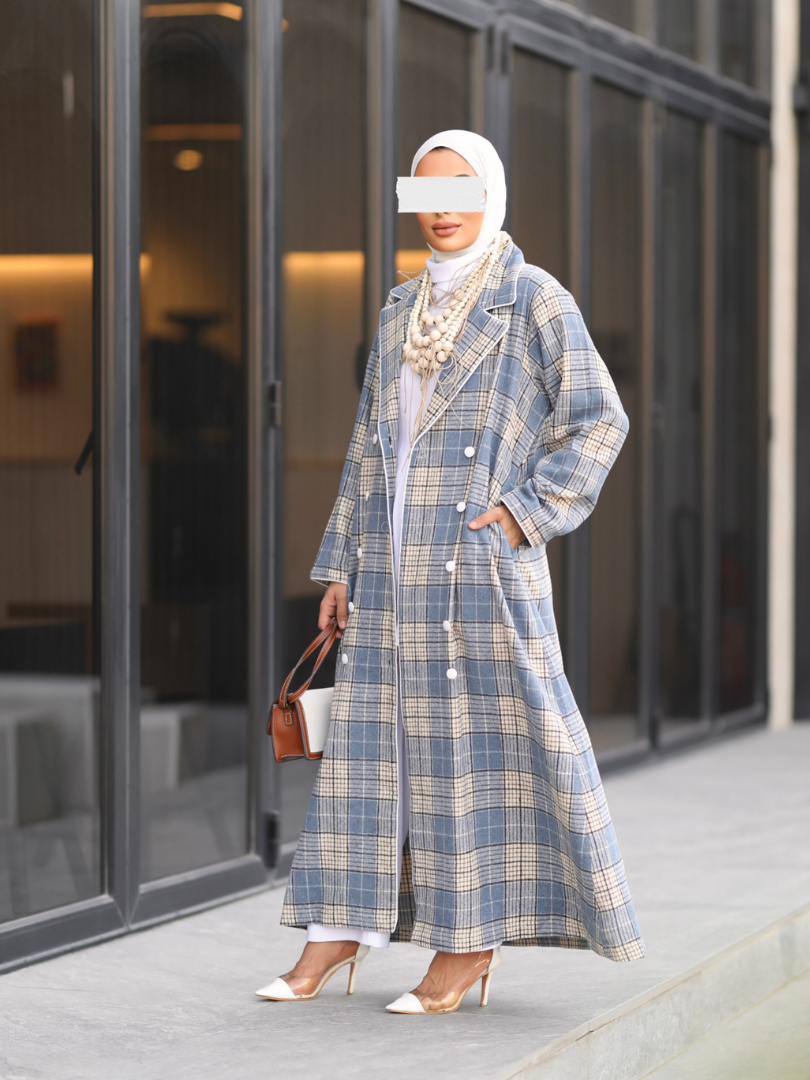 Modest Long Jacket Winter Set