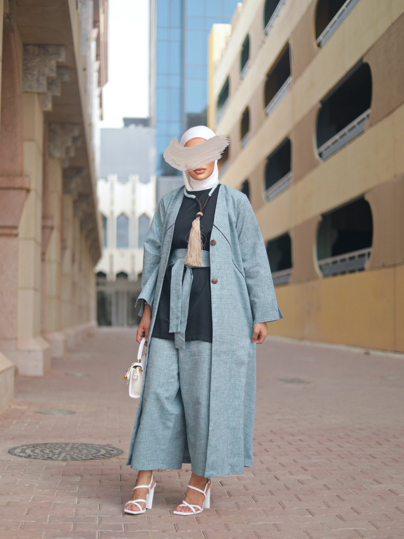 Modest Longline Jacket Summer Set