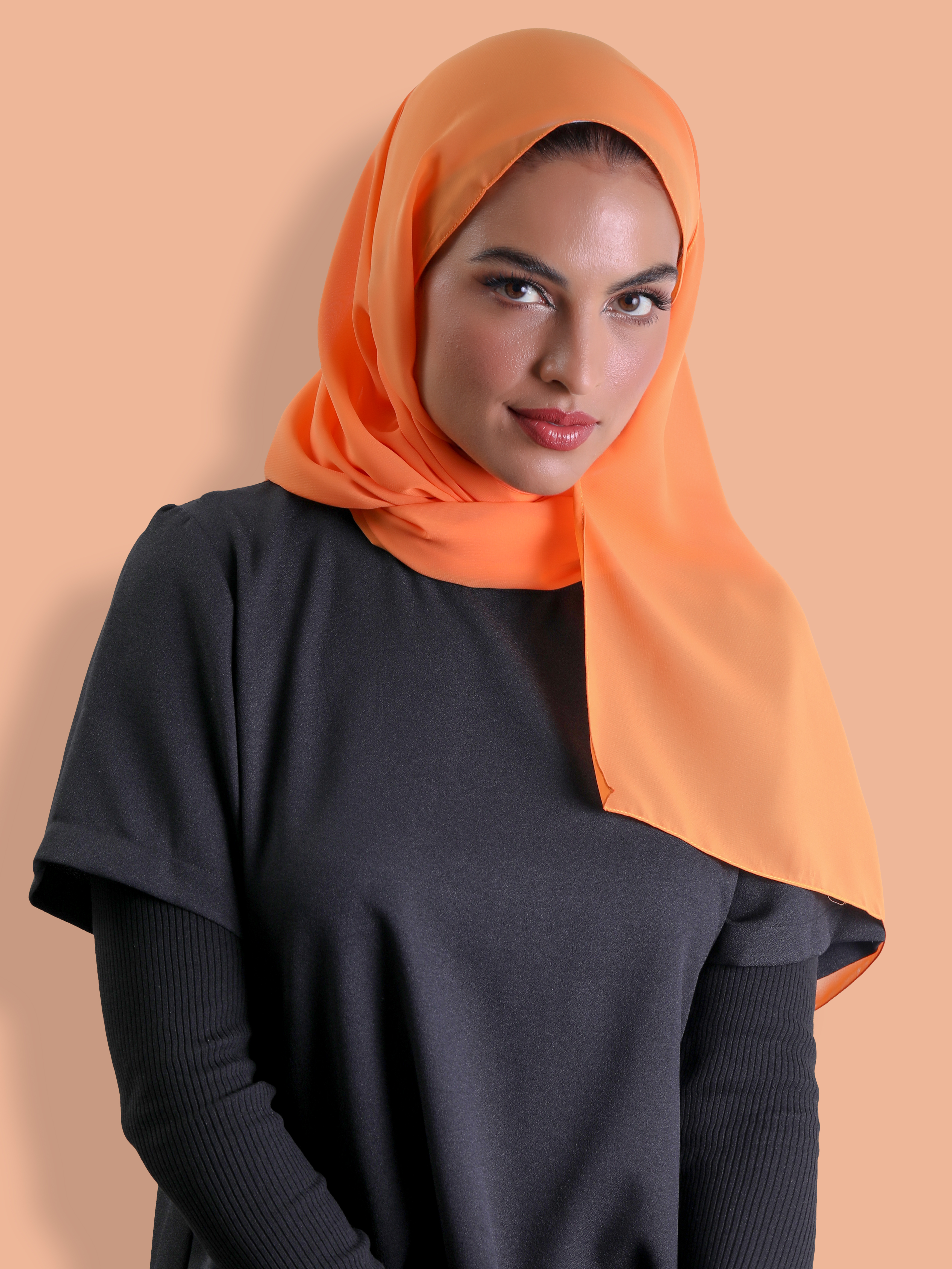 Travel Headscarf - Orange