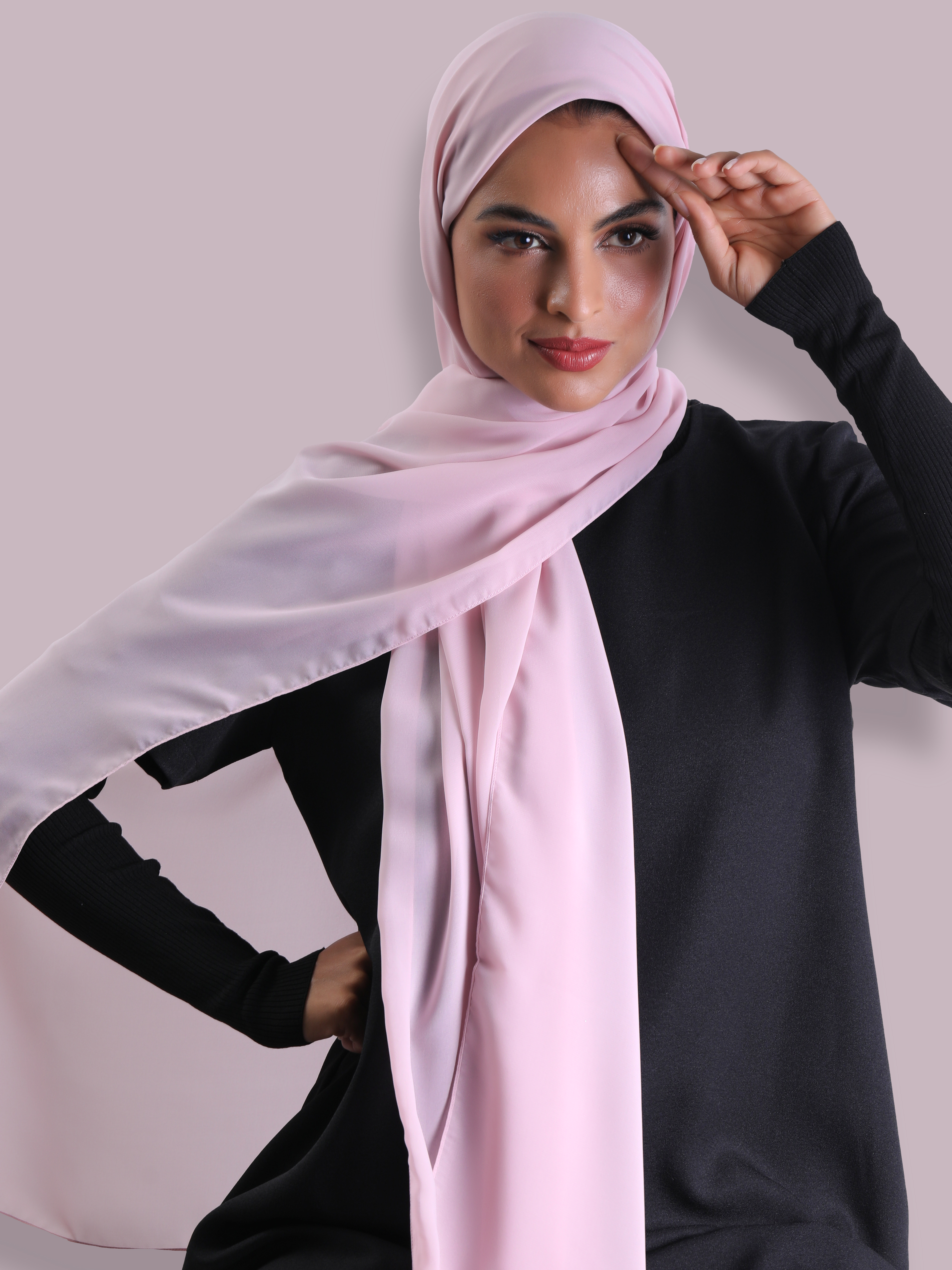 Travel Headscarf - Pink