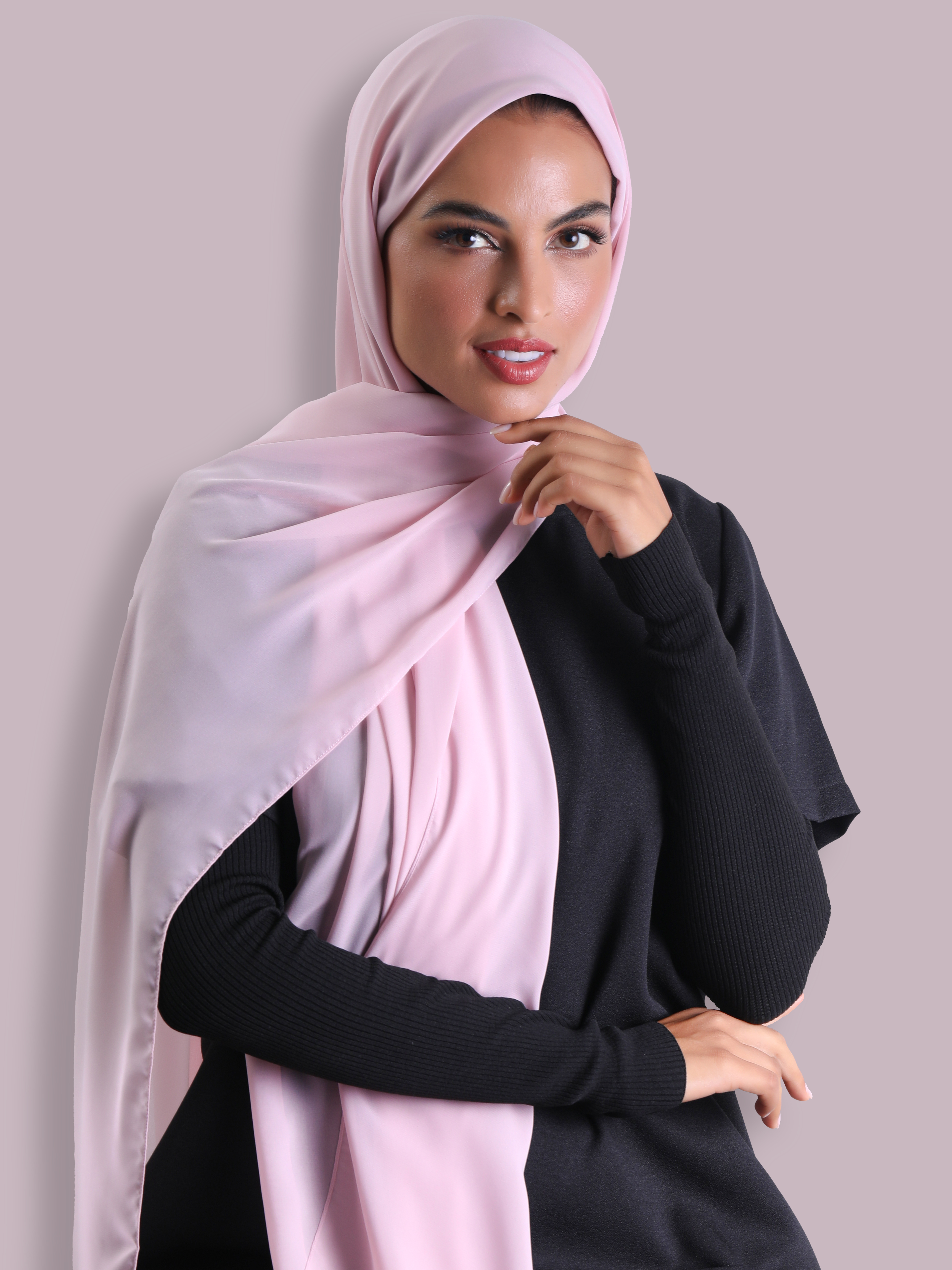 Travel Headscarf - Pink