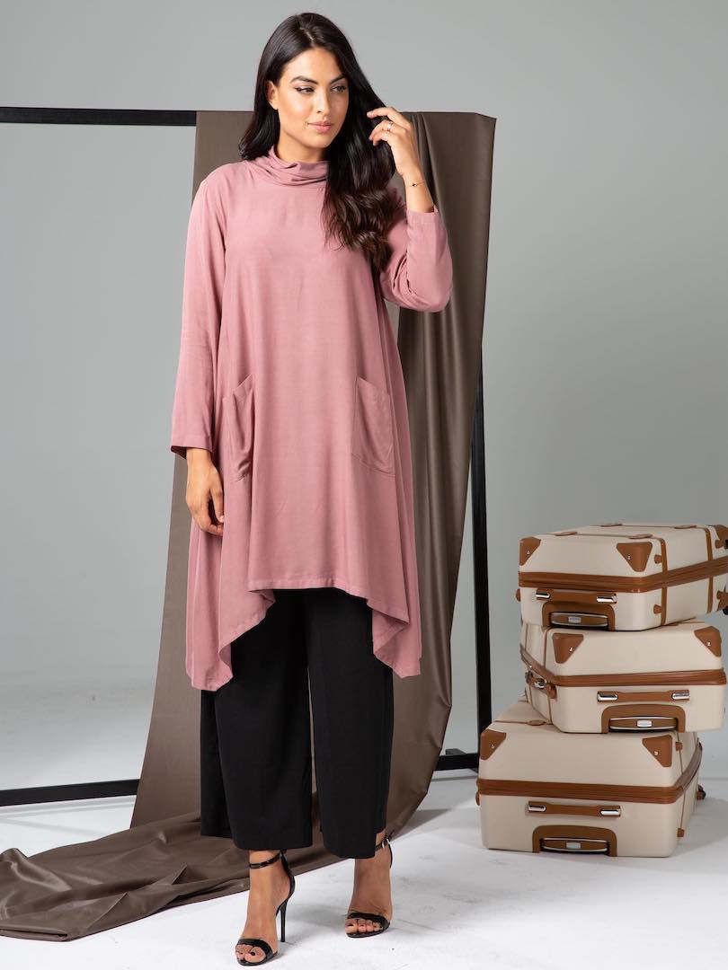 Casual Wear Tunic Top Set