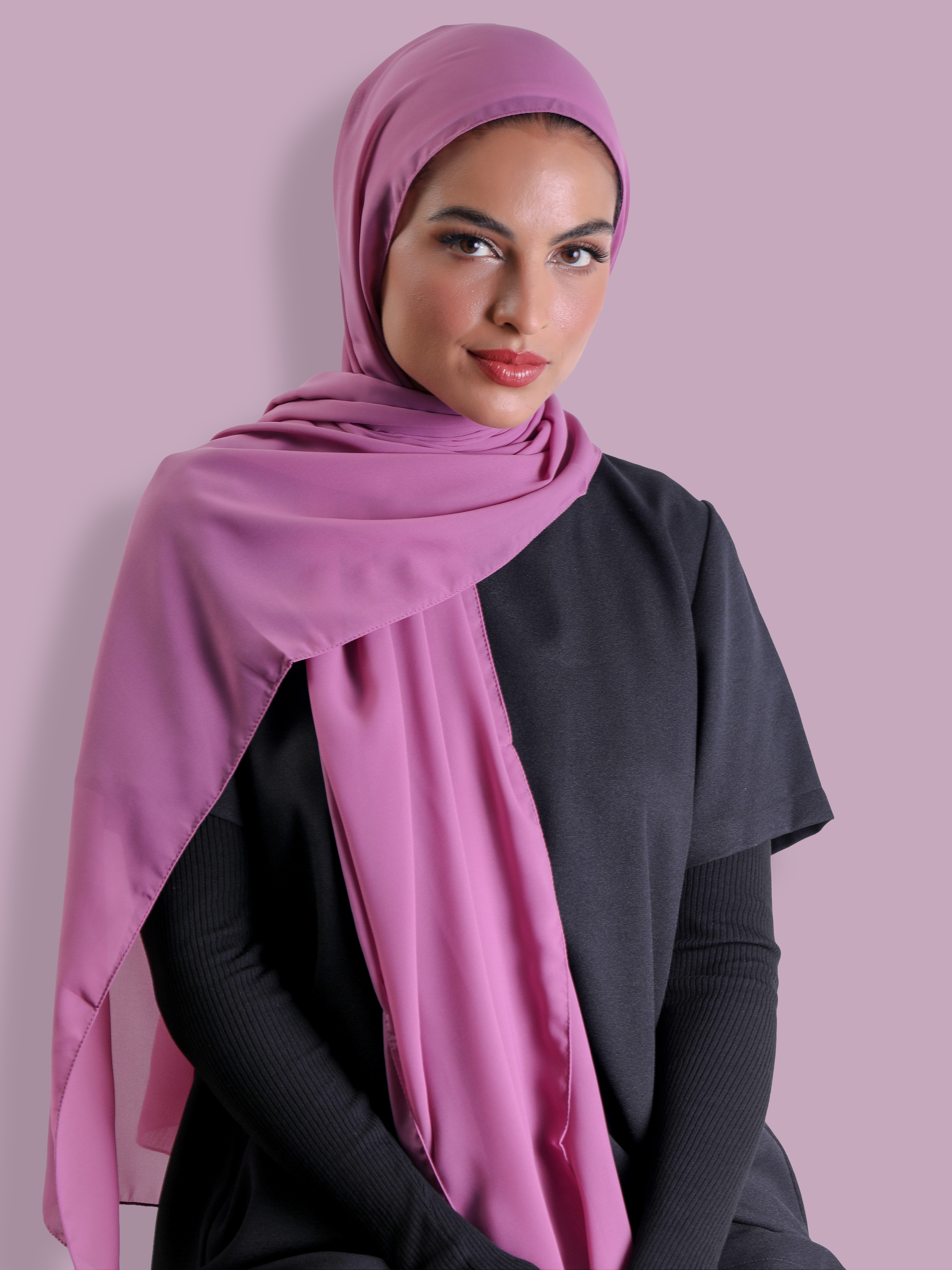 #Travel Headscarf - Lilac