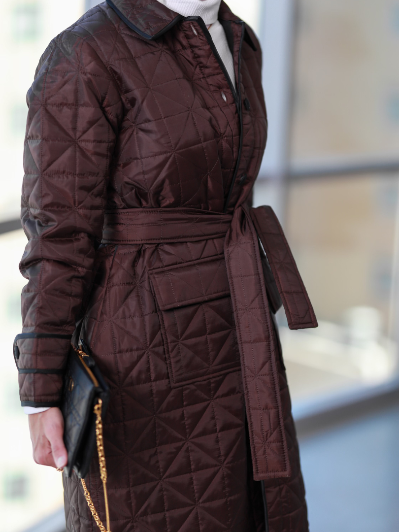 Quilted Jacket Winter Traver Wear Set